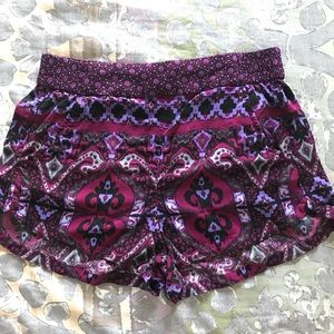 Express Tribal Print Shorts